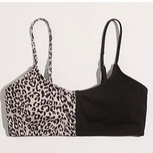 Cheetah bikini top